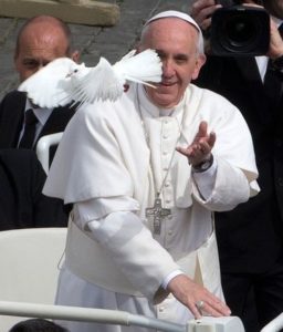 Vatican Pope Liberated Doves