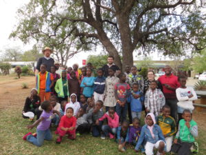 Volunteers on an Outing with the Kids from Holy Family