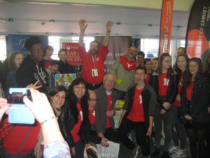 Welcoming all the youth from St. Albans to Flame 2