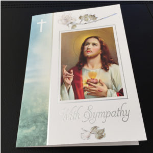 Sympathy Mass Card, Pack of 5. Missionaries of the Sacred Heart