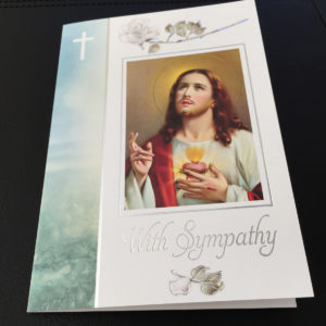 With Sympathy Mass Cards