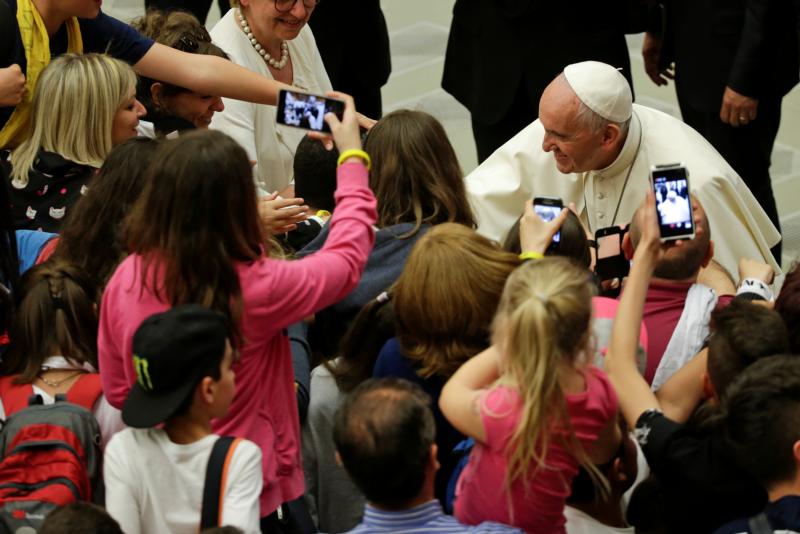 Pope Francis, Holy Father, Vatican, Communion and Liberation, The Knights of the Grail educational initiative, Vatican City, Missionaries of the Sacred Heart, MSC Missions