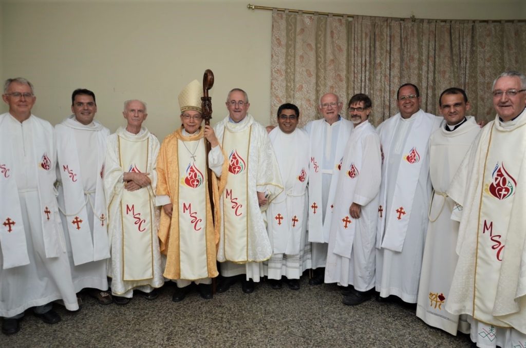 Missionaries of the Sacred Heart, MSC Missions, Misioneros del Sagrado Corazon, MSCs in Venezuela, MSCs in Maracaibo, Golden Jubilee, Golden Jubilee Mass, La Victoria Maracaibo, Maracaibo Venezuela, missionary work in Venezuela, Archbishop Ubaldo Santana, Fr Joe Ruddy MSC, Fr Joseph McGee MSC