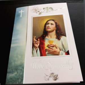 Sympathy Mass Card