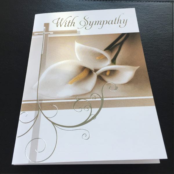 Sympathy Mass Card, Catholic Mass Cards, Missionaries of the Sacred Heart