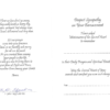 sympathy mass cards