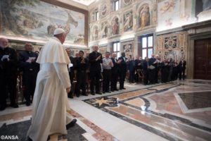 MSC Audience with Pope Francis 1