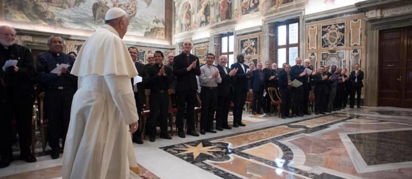 MSC Audience with Pope Francis 1