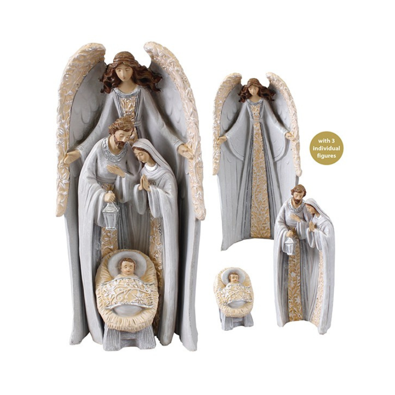 resin nativity