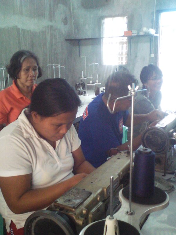 Sustainable Living MSC Sewing Livelihood Programme in the Philippines