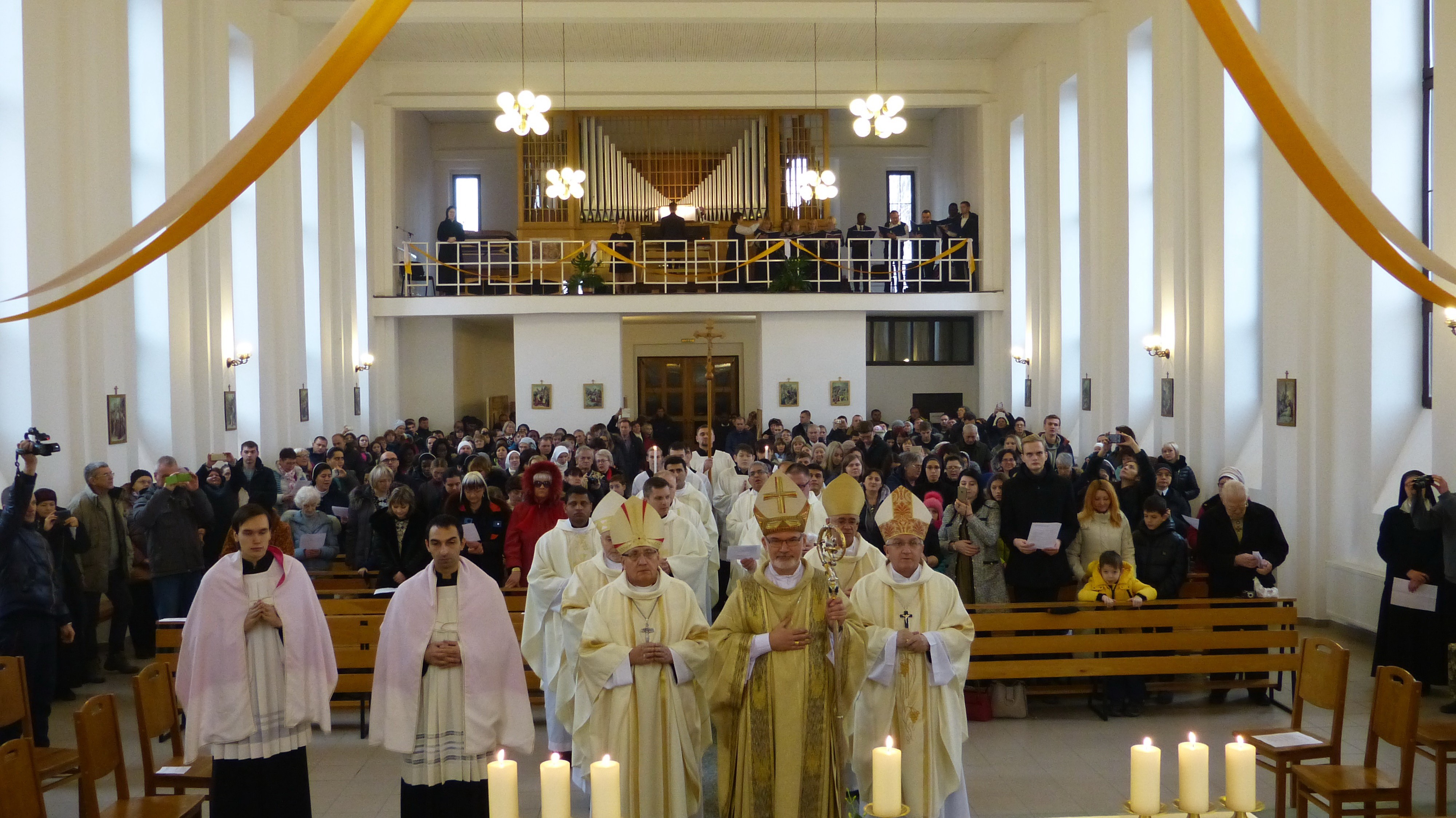 Ringing in the good news in Marx, Russia