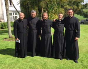 Br. Giacomo at his First Profession in our novitiate community in West Cork Vocation