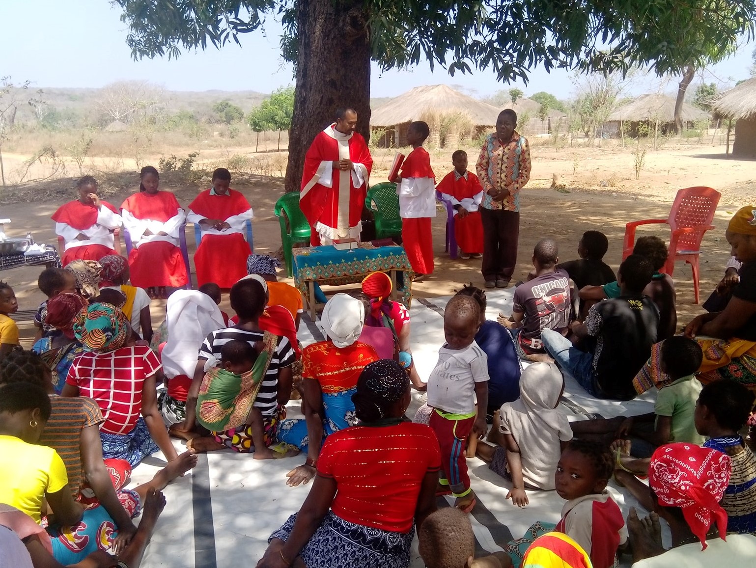 Celebrating the Feast of St Matthew with a day of baptism on our Mozambique mission