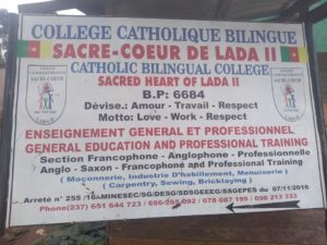 MSC Missions, Missionaries of the Sacred Heart, Sacred Heart Bilingual College, Sacred Heart Bilingual College Lada II, missionary work in Lada II, missionary work in Yaoundé, missionary work in Cameroon, education in Cameroon, Missionaries of the Sacred Heart Africa