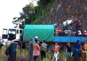 transport truck in Jinotega
