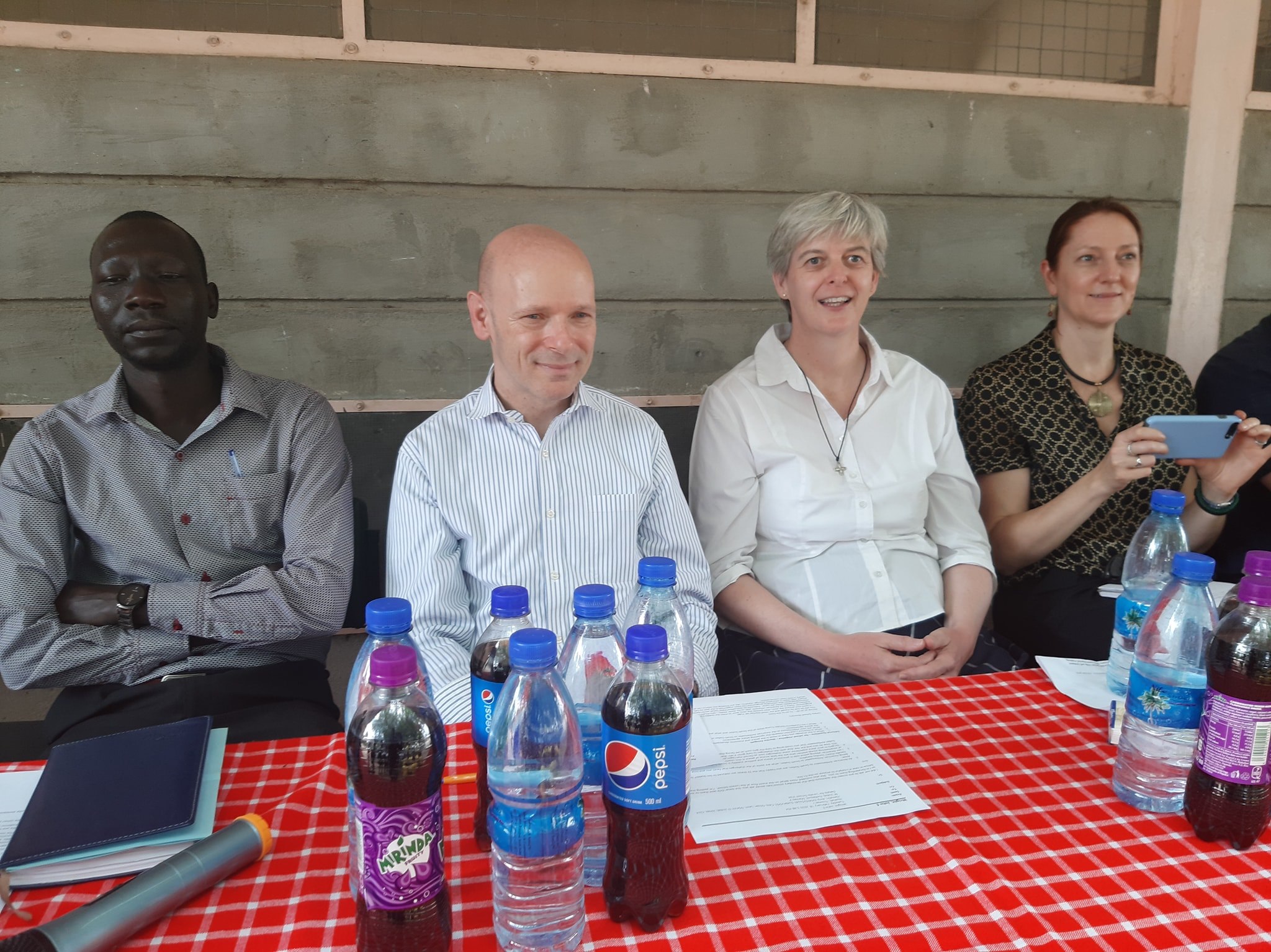 US ambassador visits Loreto Rumbeck in South Sudan