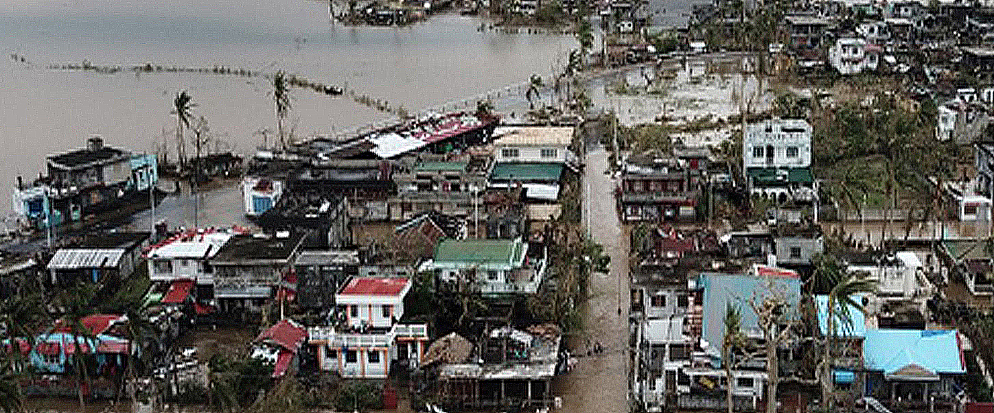 Typhoon Rolly creates havoc in the Phillipines