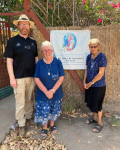 Fr alan with the Sisters