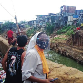 Typhoon in the Philipines