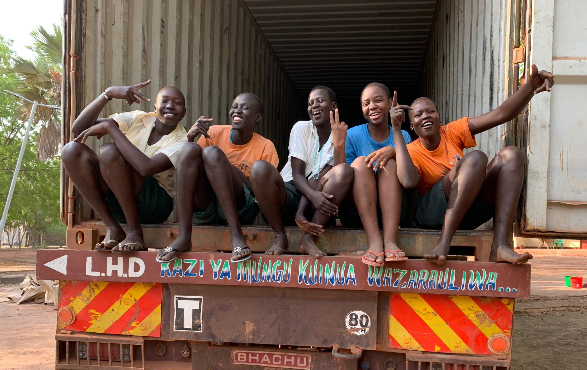 Three Arrivals and a Party – Fr Alan in South Sudan.