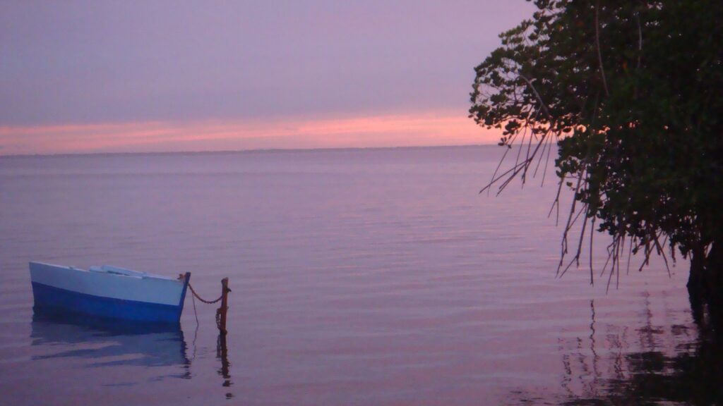 A Fijian sunset, captured during an MSC visit by Fr Tony in 2010.
