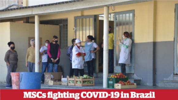 MSCs fighting COVID-19 in Brazil