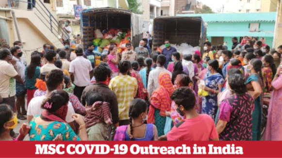 MSC COVID-19 Outreach in India