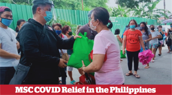 MSC COVID Relief in the Philippines