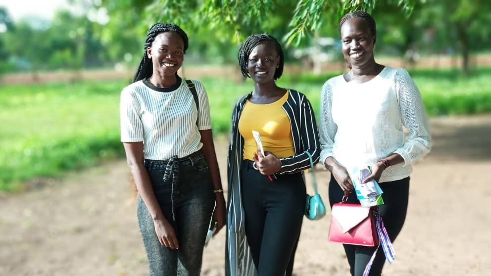 Three graduates from the Loreto Rumbek intern programme are now going on to further education in Kenya.