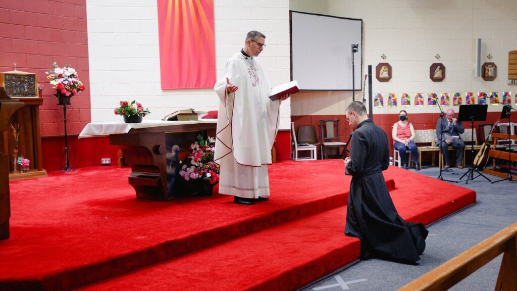 Br Giacomo Gelardi MSC makes his Perpetual Profession to the Missionaries of the Sacred Heart at the Sacred Heart Church, Killinarden.