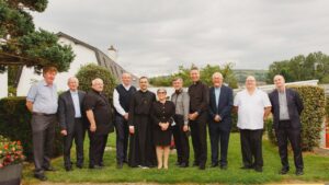 Br Giacomo Gelardi MSC with his mother Francesca and his MSC brothers on the occasion of his Perpetual Profession.