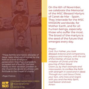 MSC Martyrs of Canet de Mar (Image via @ameturmsc on Facebook.)
