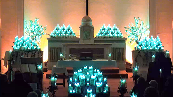 The MSC Light Up a Memory Mass 2021 took place on the last Saturday of November at the Sacred Heart Church on the Western Road, Cork.