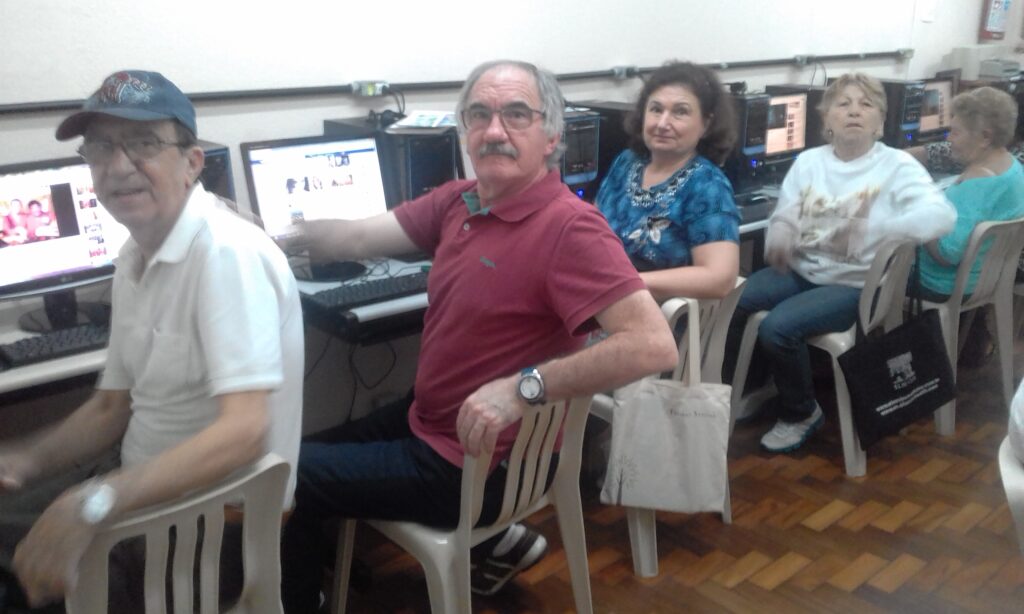 The Daughters of the Lady of the Sacred Heart in São Paulo, Brazil, run a social centre which facilitates a number of workshops, including English lessons, yoga, and crafts for the aged. In addition, the elderly are taught how to comfortably use computers and smartphones.