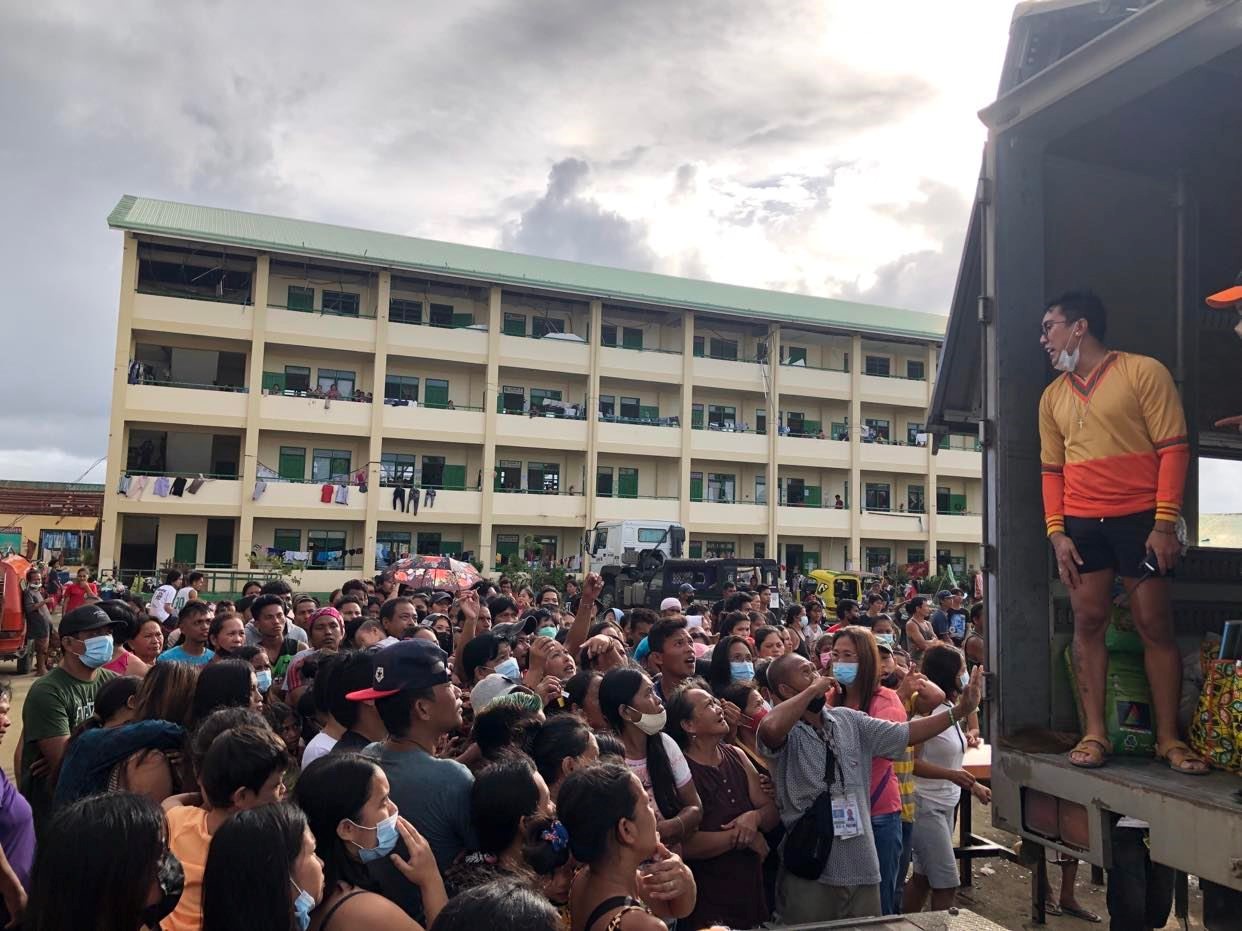 Christmas in an evacuation centre: MSCs providing typhoon relief aid in the Philippines