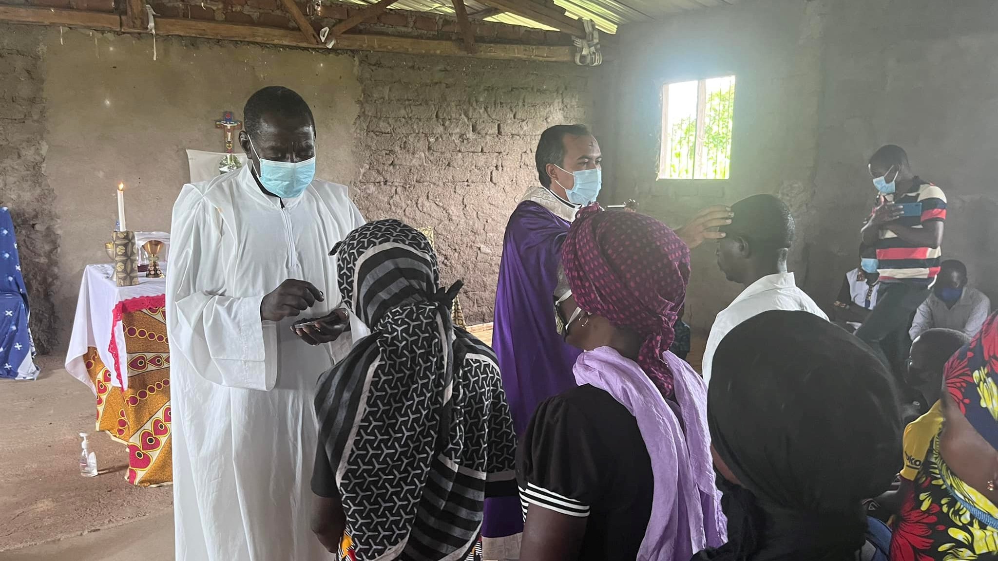 A prayerful Ash Wednesday in Metuge, Mozambique