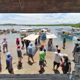 MSCs in the Philippines are working on a housing project to repair and build homes for over 330 households, where houses have been severely damaged, often completely destroyed, by Typhoon Odette. (Image via @mscmissionphil on Facebook.)