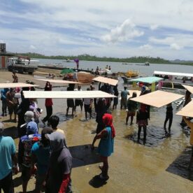 MSCs in the Philippines are working on a housing project to repair and build homes for over 330 households, where houses have been severely damaged, often completely destroyed, by Typhoon Odette. (Image via @mscmissionphil on Facebook.)
