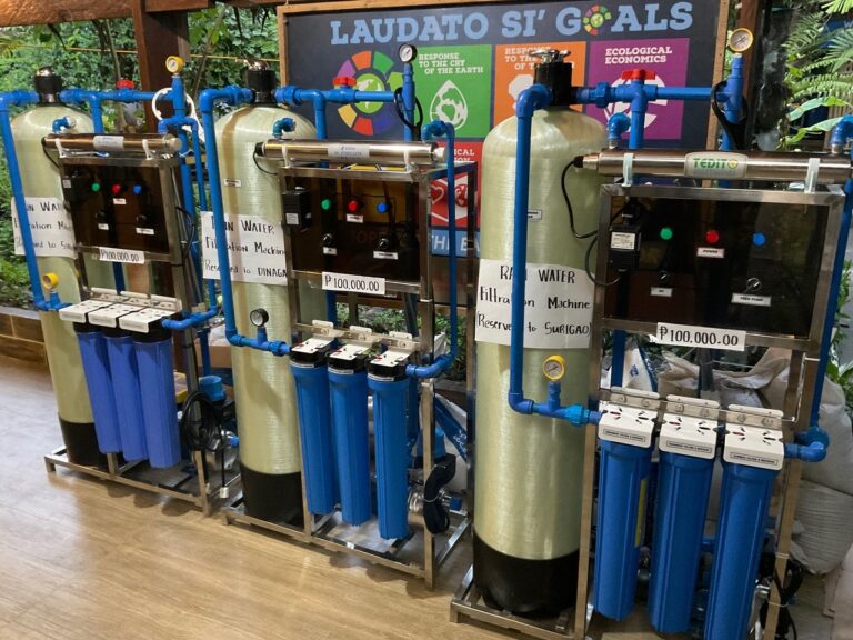 Hope springs with a new rainwater filtration system in the Philippines Missionaries of the