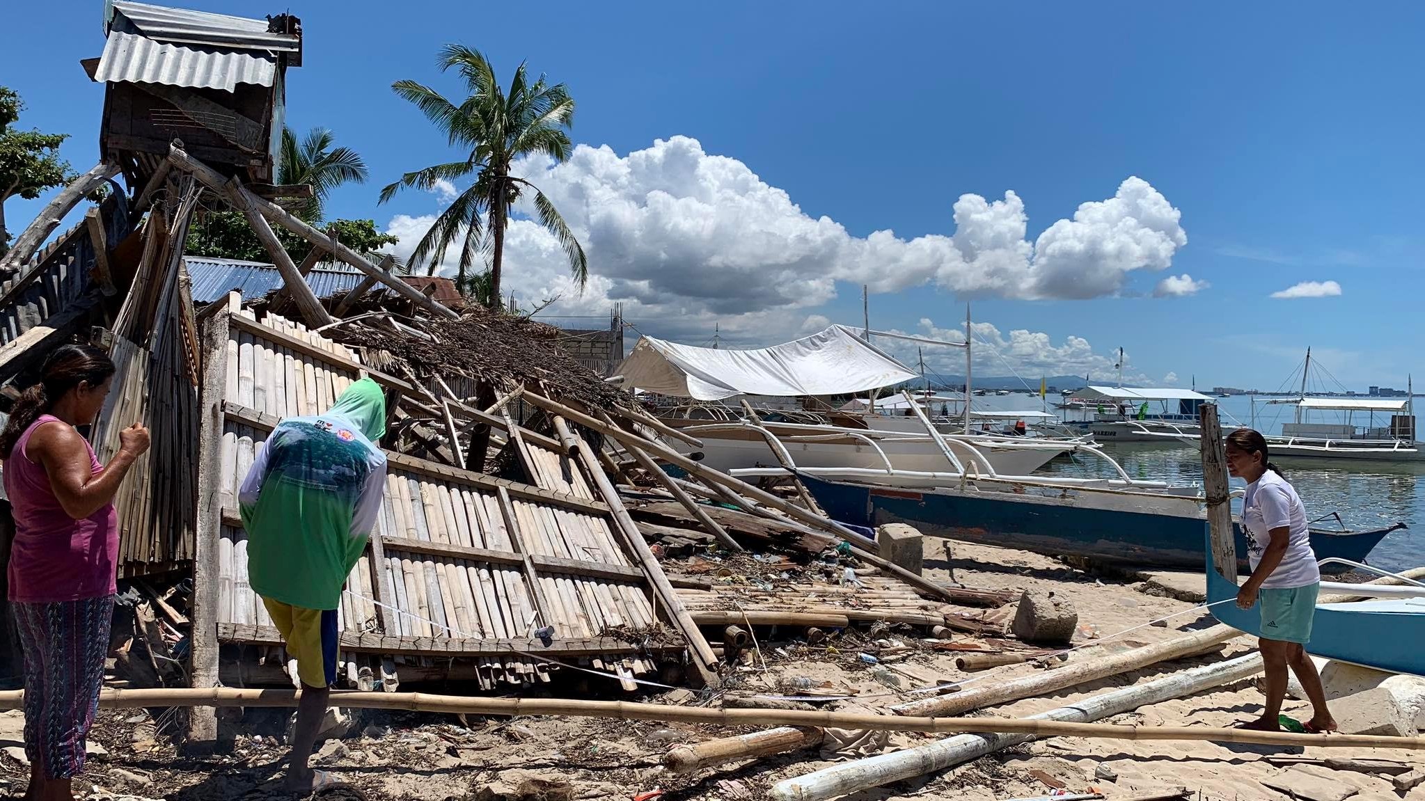 Typhoon relief efforts continue in the Philippines