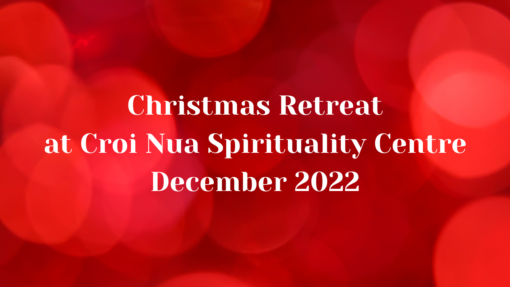Christmas at Croi Nua