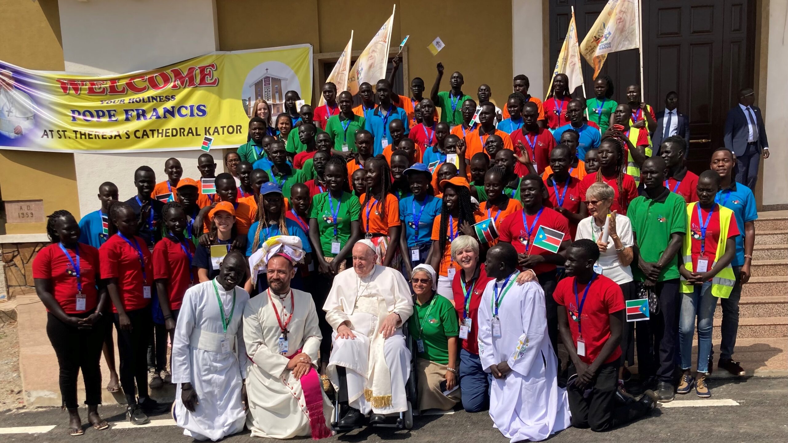 Fr Alan in South Sudan: The Papal Visit