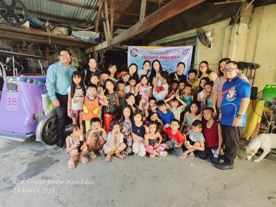 “Feeding our Future”: The MSC Centre for the Poor completes stage one of their feeding programme for children in the Philippines
