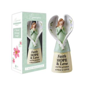 faith hope love angel gift