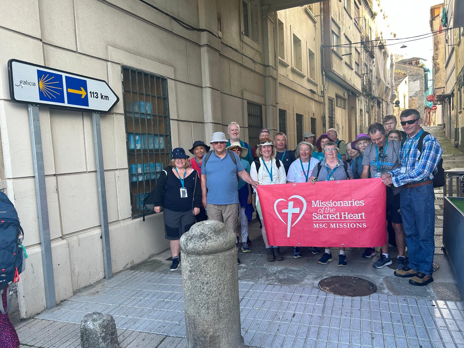 Walking the Way: Team MSC take on the Camino Inglés 2024