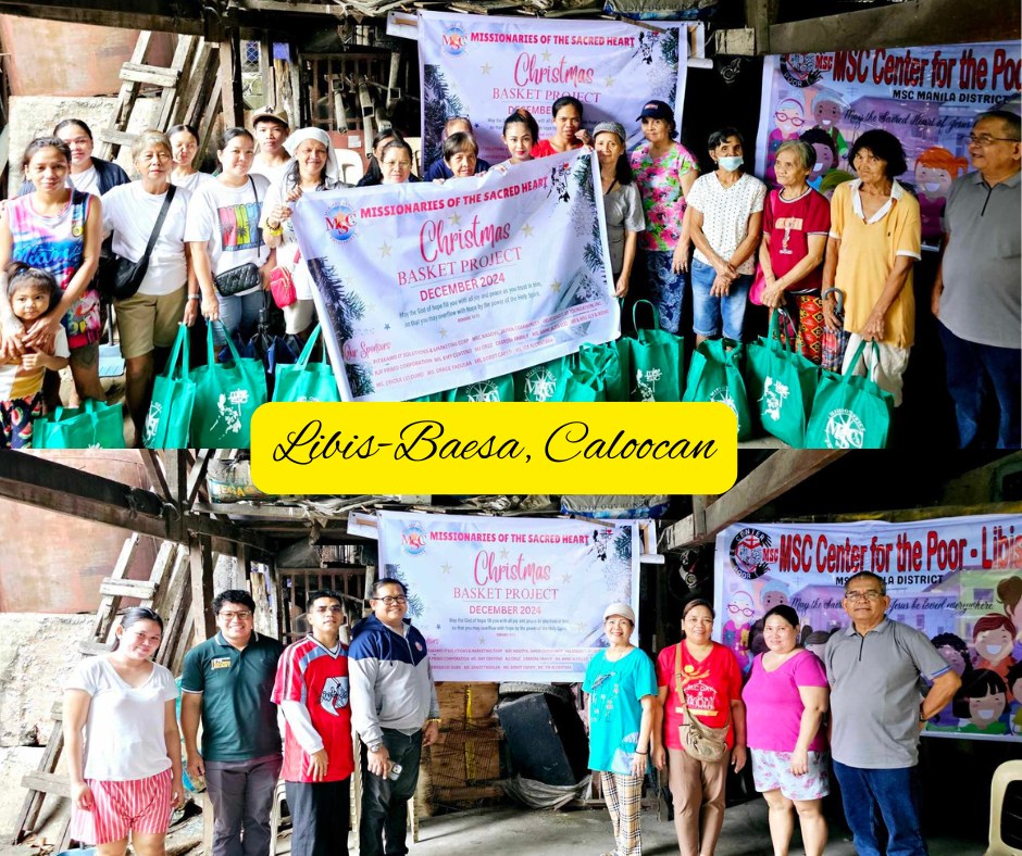 “A Moment to Remember”: MSC Share a Christmas Basket Project in the Philippines