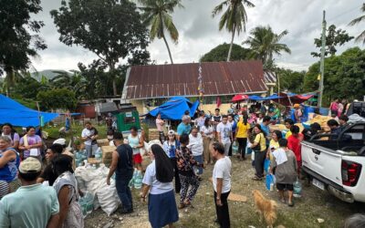 Emergency aid as a devastating earthquake strikes the Philippines
