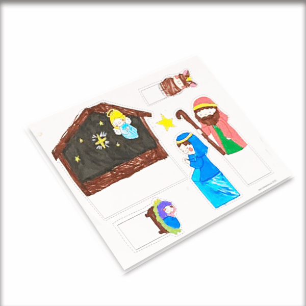 MSC Christmas Cut out Nativity scene - Image 2
