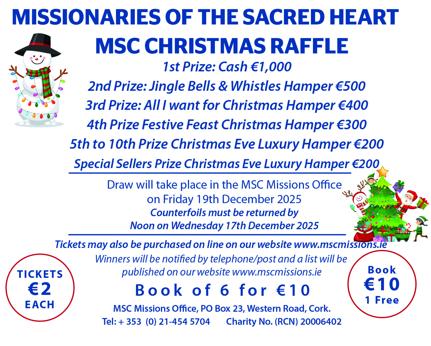 MSC CHRISTMAS RAFFLE 2025