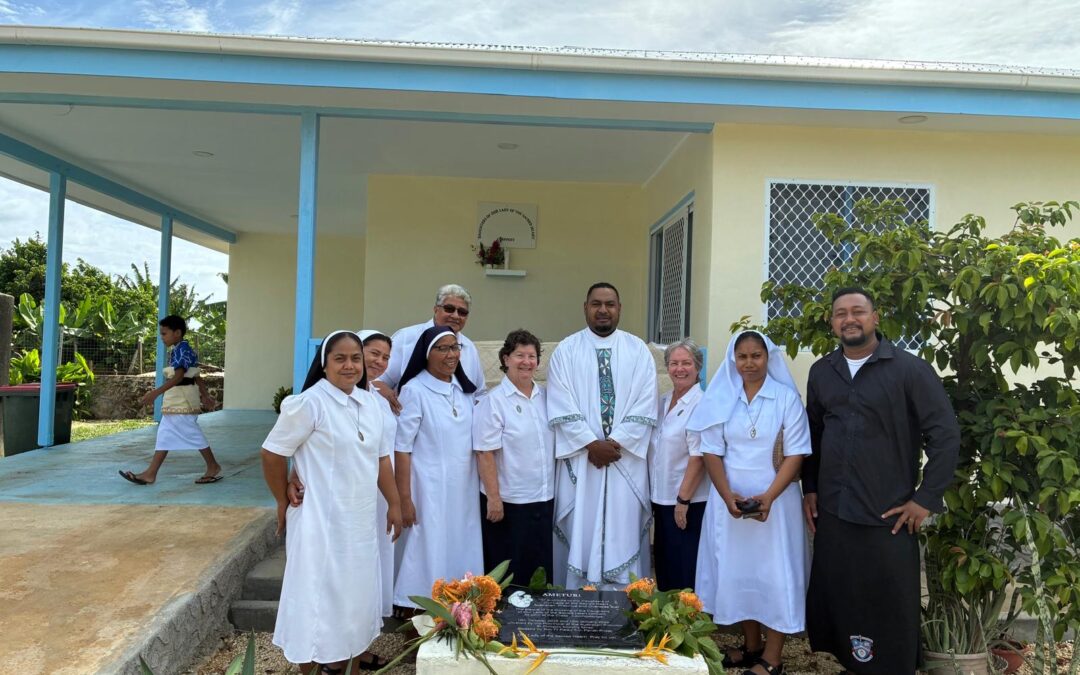 Celebrating the new OLSH Kiribati Province Mission in the Pacific Islands